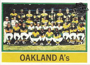 2015 Topps - Topps Originals Buybacks 1976 #421 Oakland A's Front