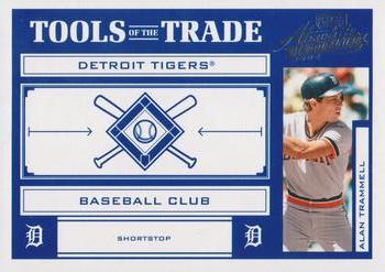 2004 Playoff Absolute Memorabilia - Tools of the Trade Blue #TT-3 Alan Trammell Front