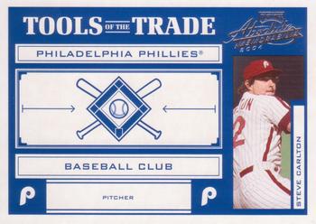 2004 Playoff Absolute Memorabilia - Tools of the Trade Blue #TT-137 Steve Carlton Front