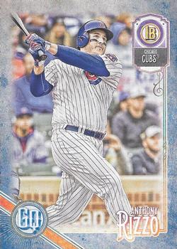 2018 Topps Gypsy Queen - Indigo #87 Anthony Rizzo Front