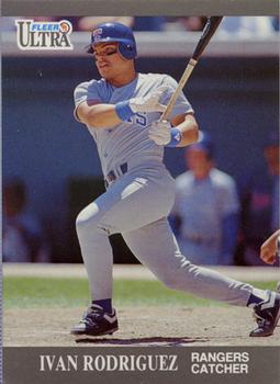 1991 Ultra Update #U-58 Ivan Rodriguez Front