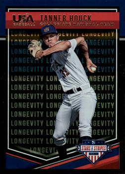 2018 Panini USA Baseball Stars & Stripes - Longevity #83 Tanner Houck Front