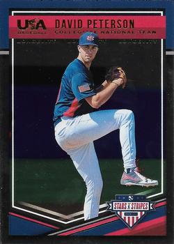 2018 Panini USA Baseball Stars & Stripes - Longevity Base #81 David Peterson Front