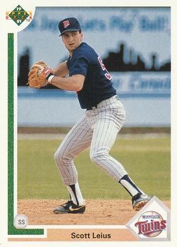 1991 Upper Deck #35 Scott Leius Front