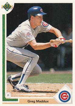 1991 Upper Deck #115 Greg Maddux Front