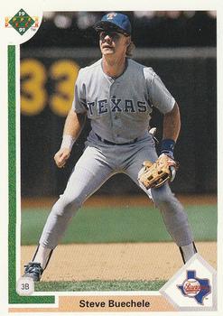 1991 Upper Deck #650 Steve Buechele Front