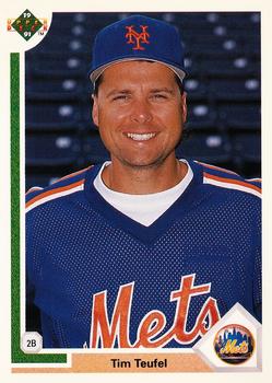 1991 Upper Deck #370 Tim Teufel Front