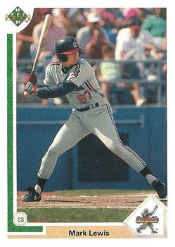 1991 Upper Deck #17 Mark Lewis Front