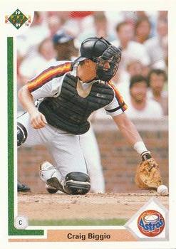 1991 Upper Deck #158 Craig Biggio Front