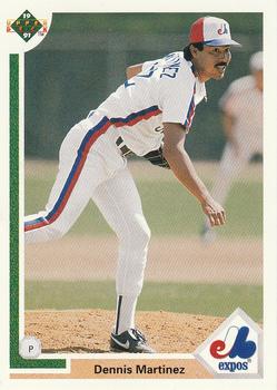 1991 Upper Deck #385 Dennis Martinez Front