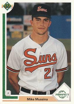 1991 Upper Deck #65 Mike Mussina Front