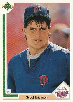 1991 Upper Deck #522 Scott Erickson Front