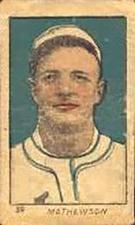 1920 W522 #39 Christy Mathewson Front