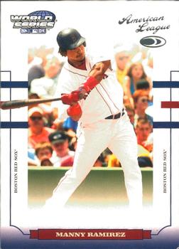 2004 Donruss World Series #WS-31 Manny Ramirez Front