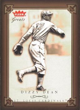 2004 Fleer Greats of the Game #3 Dizzy Dean Front