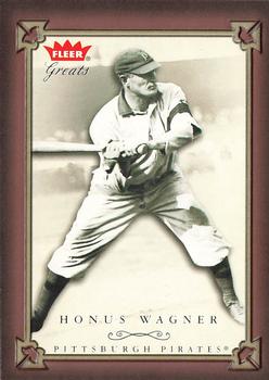 2004 Fleer Greats of the Game #7 Honus Wagner Front