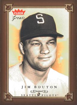 2004 Fleer Greats of the Game #115 Jim Bouton Front