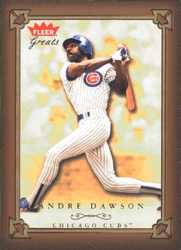 2004 Fleer Greats of the Game #122 Andre Dawson Front