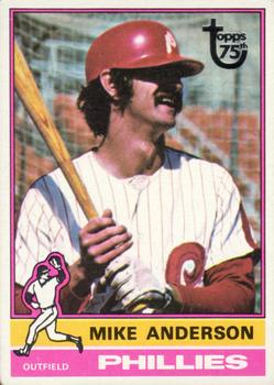 2014 Topps - 75th Anniversary Buybacks 1976 #527 Mike Anderson Front