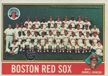 2014 Topps - 75th Anniversary Buybacks 1976 #118 Boston Red Sox / Darrell Johnson Front