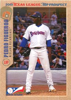 2010 Grandstand Texas League Top Prospects #NNO Pedro Figueroa Front