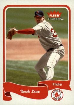 2004 Fleer Tradition #340 Derek Lowe Front