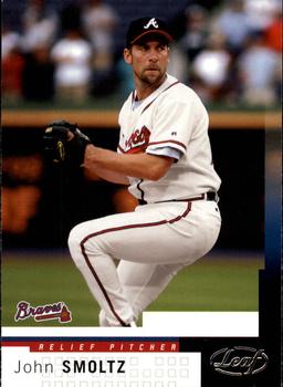 2004 Leaf #111 John Smoltz Front