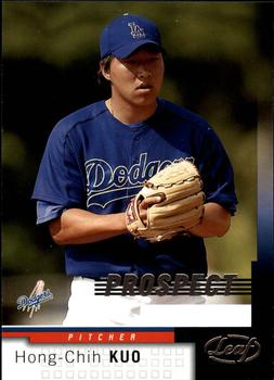 2004 Leaf #223 Hong-Chih Kuo Front