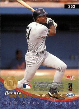 2004 Leaf #252 Bernie Williams Back