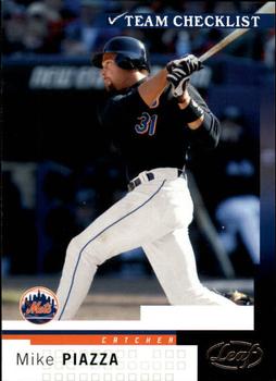 2004 Leaf #296 Mike Piazza Front