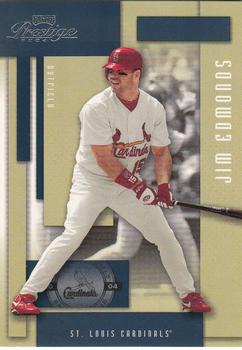 2004 Playoff Prestige #154 Jim Edmonds Front