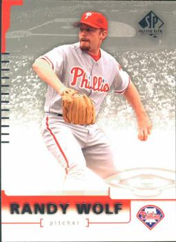 2004 SP Authentic #27 Randy Wolf Front