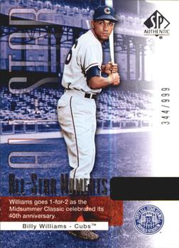 2004 SP Authentic #151 Billy Williams Front