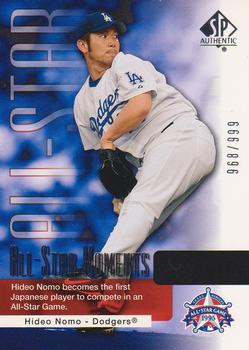 2004 SP Authentic #166 Hideo Nomo Front