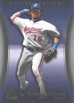 2004 SP Game Used Patch #13 Orlando Cabrera Front
