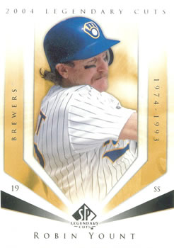 2004 SP Legendary Cuts #101 Robin Yount Front