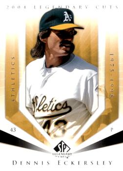 2004 SP Legendary Cuts #23 Dennis Eckersley Front