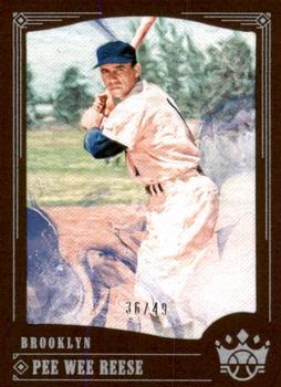 2018 Panini Diamond Kings - Framed Brown #23 Pee Wee Reese Front