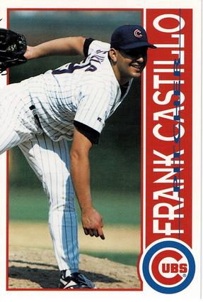 1996 Gatorade Chicago Cubs #6 Frank Castillo Front