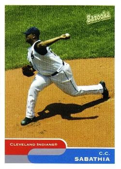 2004 Bazooka #135 CC Sabathia Front