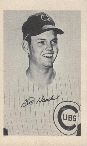 1972 Chicago Cubs Black and White Picture Pack B #NNO Bill Hands Front