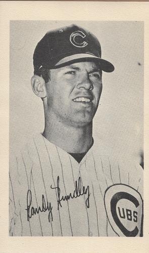 1972 Chicago Cubs Black and White Picture Pack B #NNO Randy Hundley Front