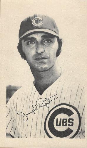 1972 Chicago Cubs Black and White Picture Pack B #NNO Joe Pepitone Front