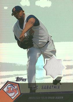 2004 Topps Clubhouse Collection #CS CC Sabathia Front