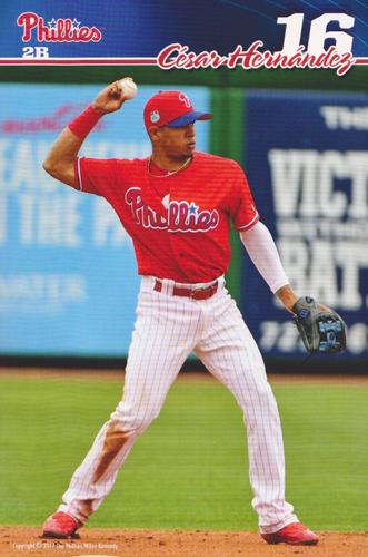 2017 Philadelphia Phillies #NNO Cesar Hernandez Front