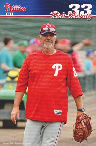 2017 Philadelphia Phillies #NNO Rick Kranitz Front