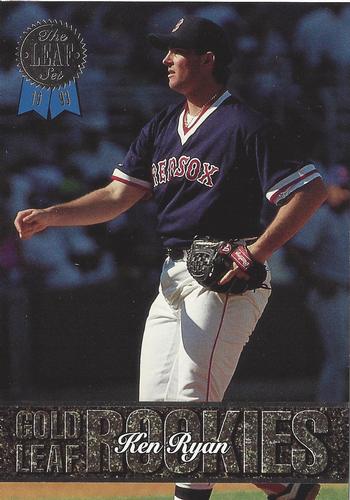 1993 Leaf - Gold Leaf Rookies Jumbo #13 Ken Ryan Front