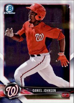 2018 Bowman - Chrome Prospects #BCP3 Daniel Johnson Front