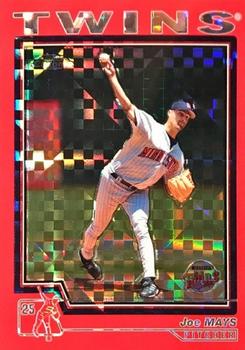 2004 Topps Chrome - Red X-Fractors #175 Joe Mays Front