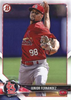 2018 Bowman - Prospects #BP96 Junior Fernandez Front